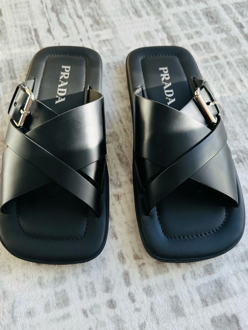 Prada slide sandals